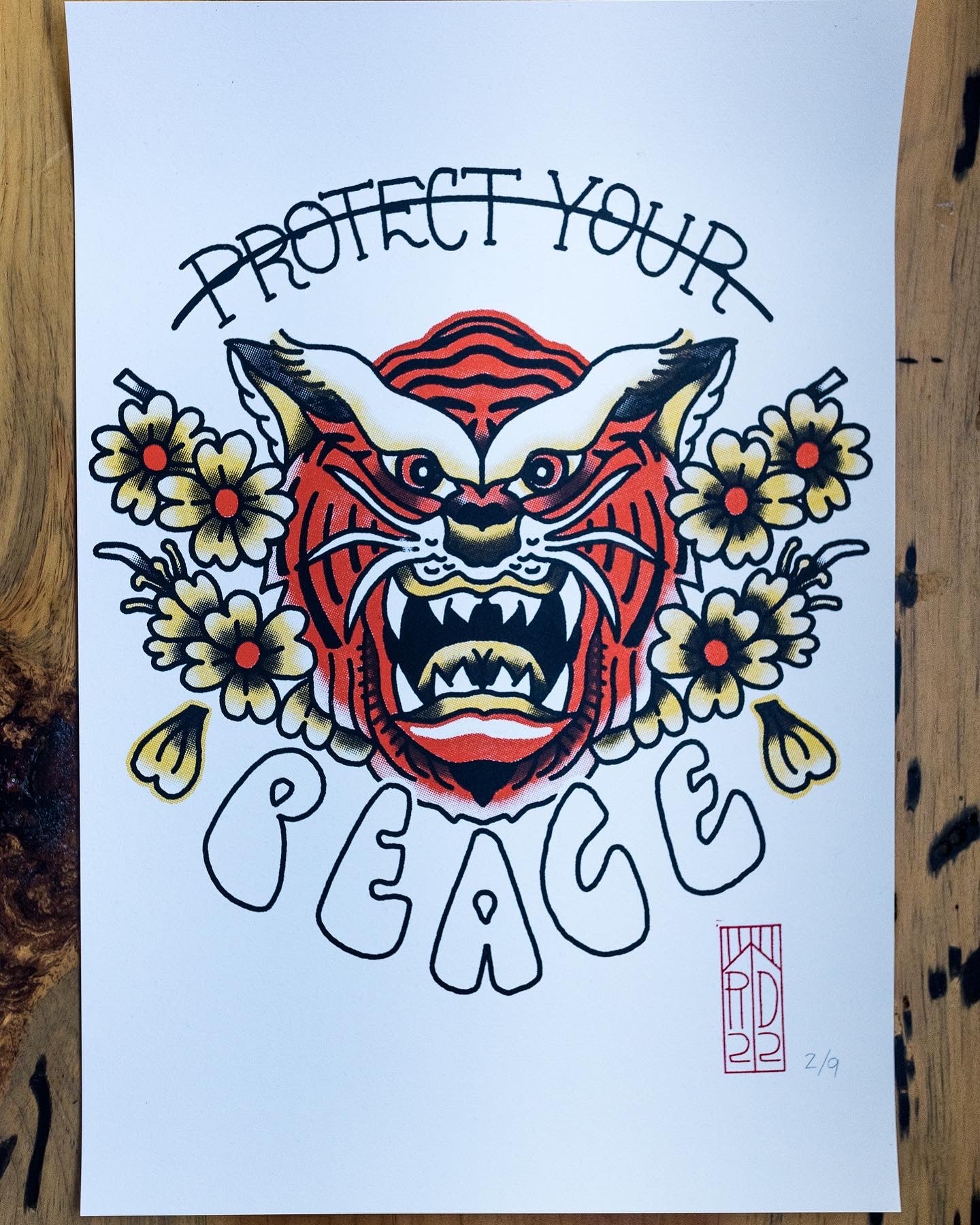 PROTECT YOUR PEACE Print